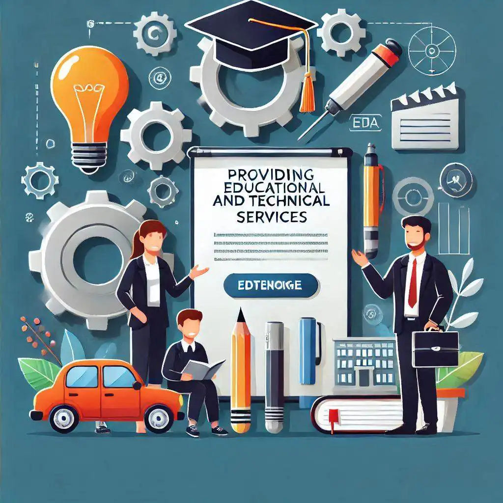 کاژین گستر، ارائه خدمات تعمیرات و آموزشی
